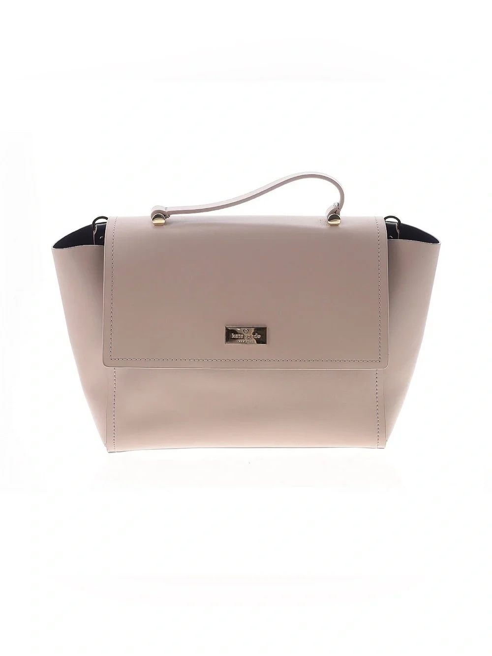 kate spade Blush Pink Leather Top-Handle Satchel with Detachable Crossbody Strap